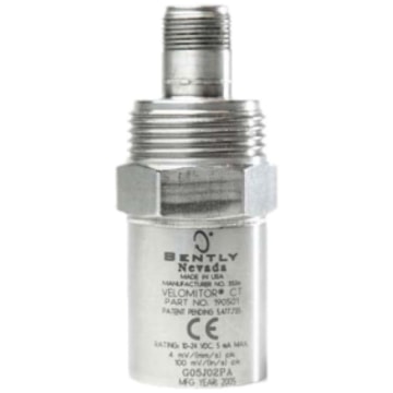 Bently Nevada 190501 CT Velomitor Velocity Transducer Supplier in Dubai UAE